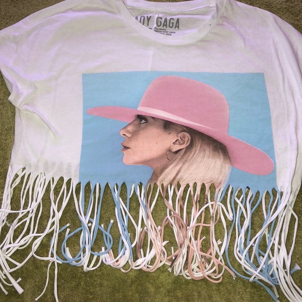 Lady Gaga Muscle Tee Shirt